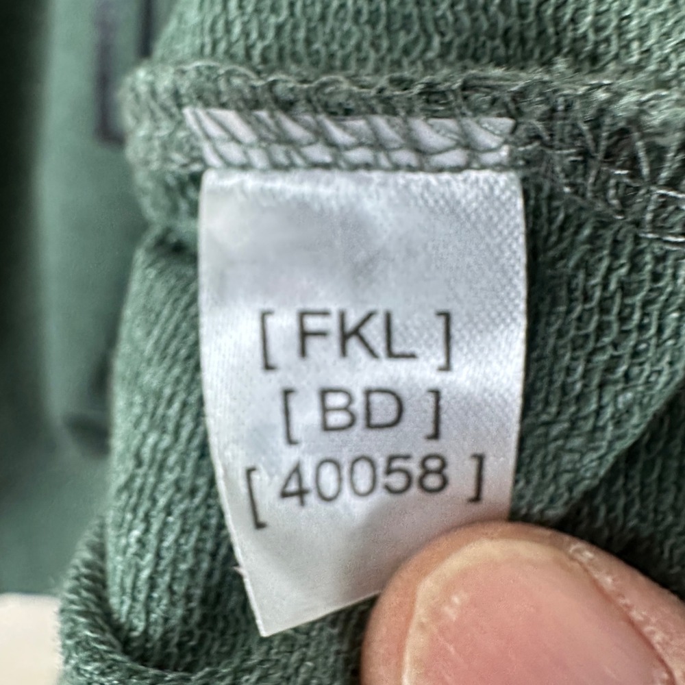 Instant Message‎ Women's 2XL Sweatshirt Green Coven Cat Cafe Graphic Pullover - Picture 5 of 7